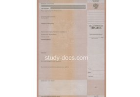 Академическая справка в Красноярске